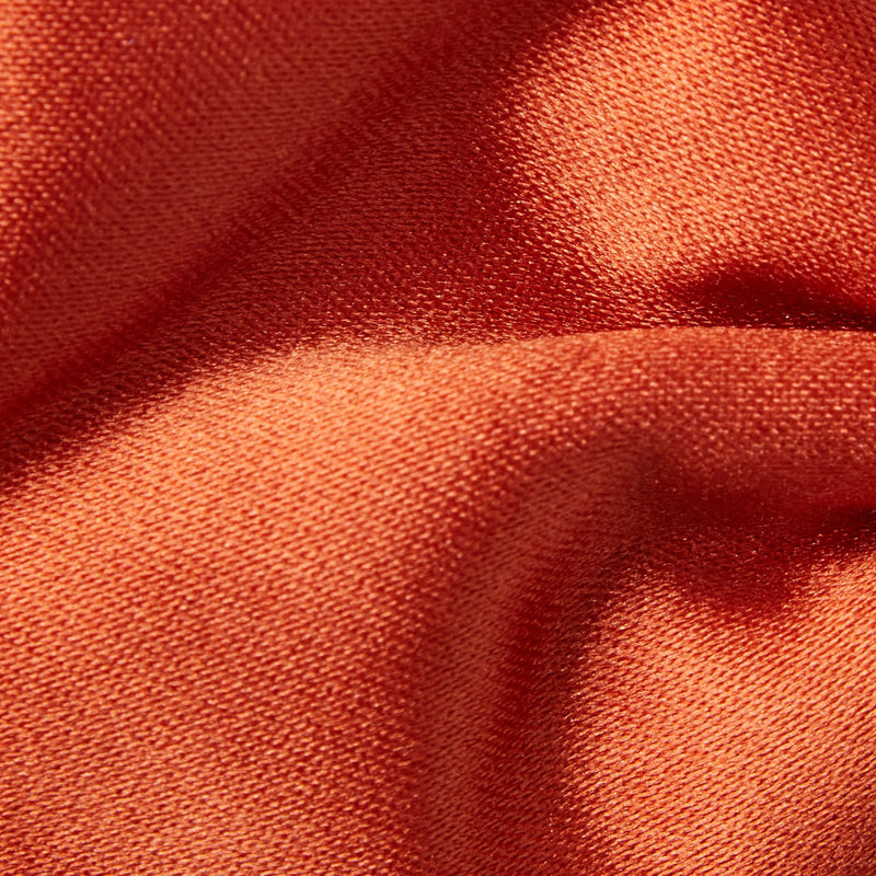 Folkespeare Rust Satin Bow Tie Fabric