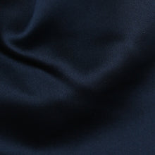 Load image into Gallery viewer, Folkespeare Navy Satin Scrunchie Cravat Fabric
