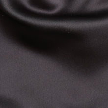 Load image into Gallery viewer, Folkespeare Dark Grey Satin Scrunchie Cravat Fabric
