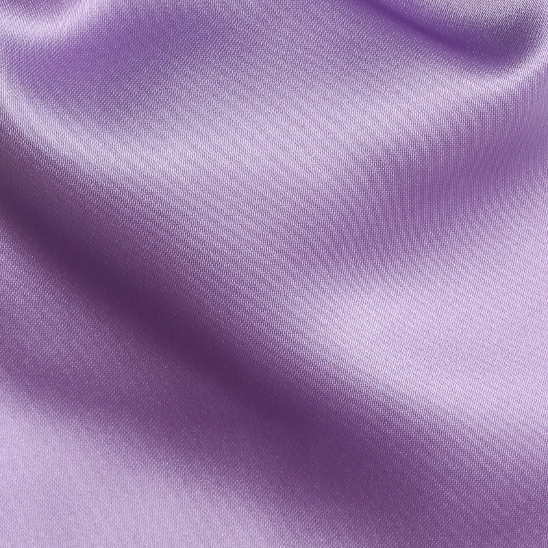 Folkespeare Lilac Satin Scrunchie Cravat Fabric