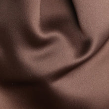 Load image into Gallery viewer, Folkespeare Mid Brown Satin Scrunchie Cravat Fabric
