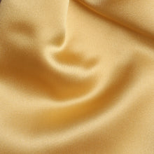 Load image into Gallery viewer, Folkespeare Gold Satin Scrunchie Cravat Fabric

