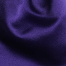 Load image into Gallery viewer, Folkespeare Purple Satin Scrunchie Cravat Fabric
