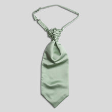 Load image into Gallery viewer, Folkespeare Sage Satin Scrunchie Cravat
