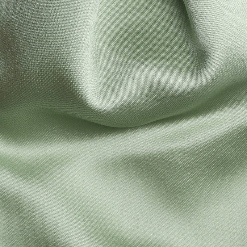 Folkespeare Sage Satin Scrunchie Cravat Fabric