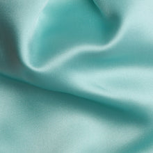 Load image into Gallery viewer, Folkespeare Aqua Satin Scrunchie Cravat Fabric
