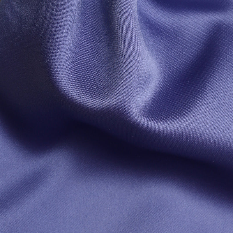Folkespeare Violet Satin Scrunchie Cravat Fabric