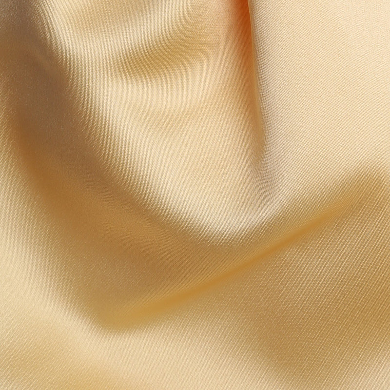 Folkespeare Lemon Satin Scrunchie Cravat Fabric