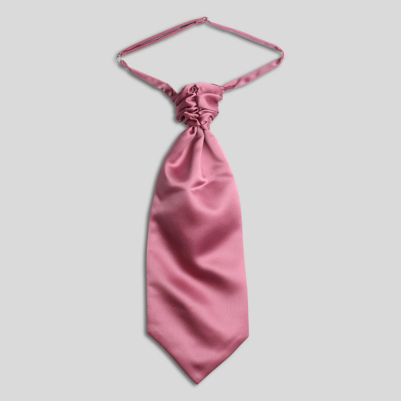 Folkespeare Dusky Pink Satin Scrunchie Cravat