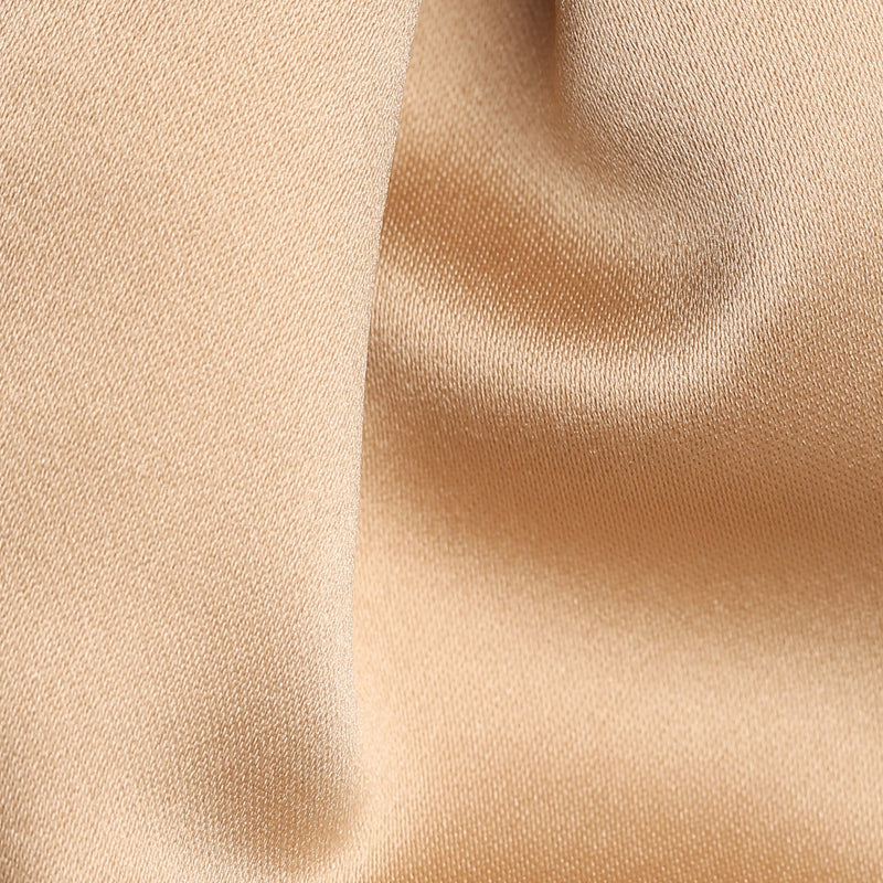 Folkespeare Boys Beige Satin Scrunchie Cravat Fabric
