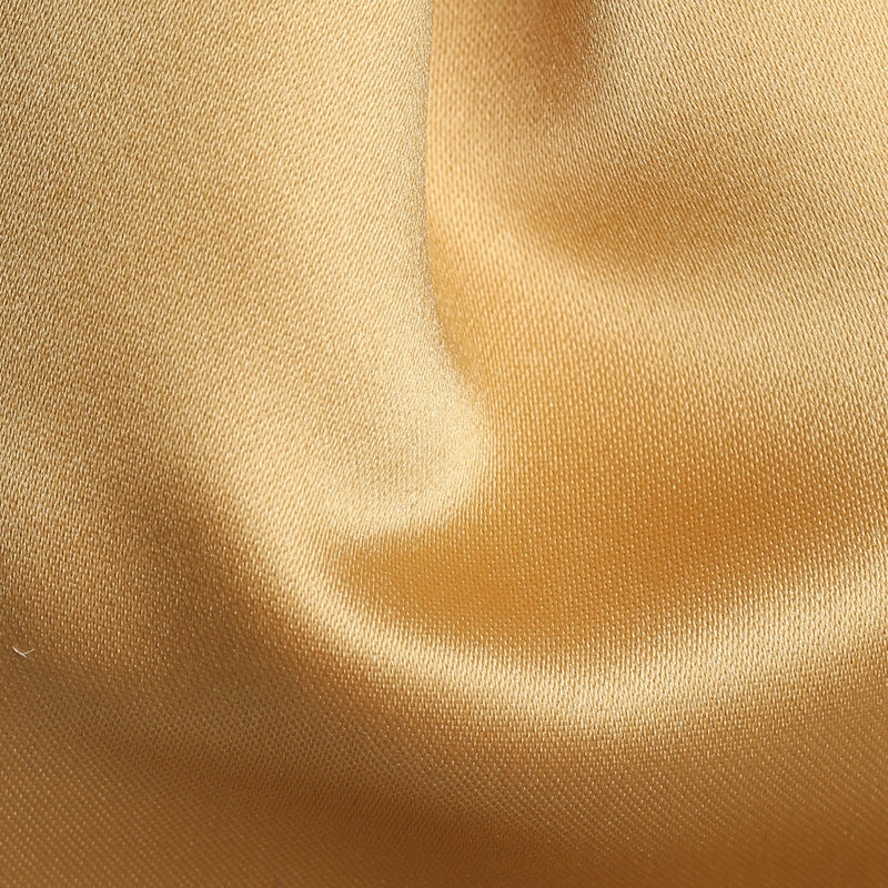 Folkespeare Boys Gold Satin Scrunchie Cravat Fabric