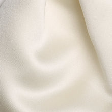 Load image into Gallery viewer, Folkespeare Boys Ivory Satin Scrunchie Cravat Fabric
