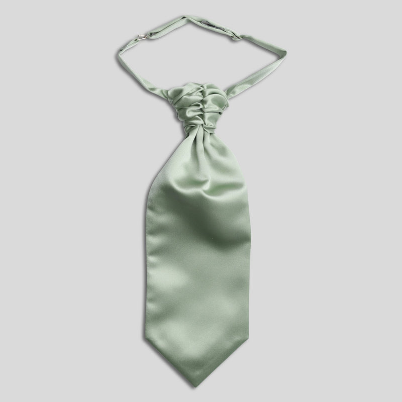 Folkespeare Boys Sage Satin Scrunchie Cravat