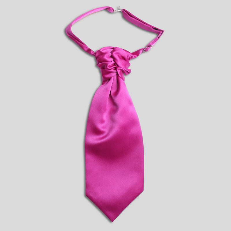 Folkespeare Boys Fuchsia Satin Scrunchie Cravat