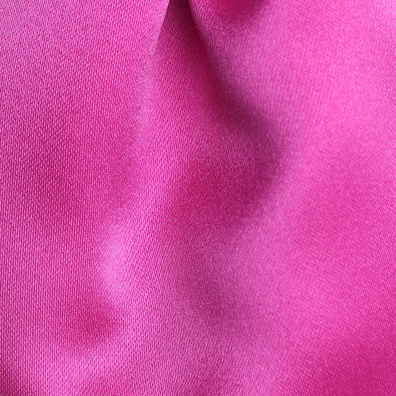 Folkespeare Boys Fuchsia Satin Scrunchie Cravat Fabric