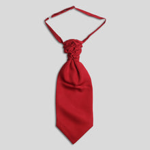 Load image into Gallery viewer, Folkespeare Red Slub Srunchie Cravat
