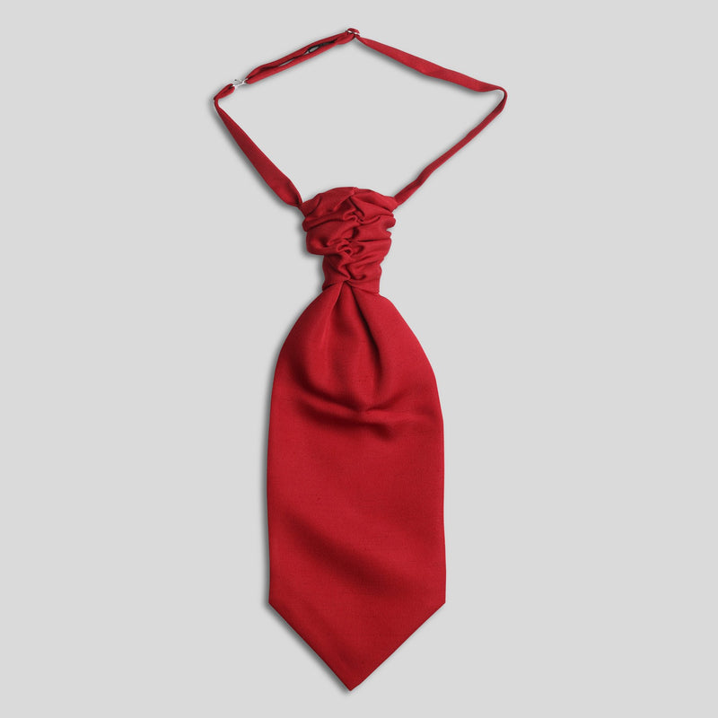 Folkespeare Red Slub Srunchie Cravat