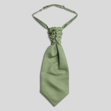 Load image into Gallery viewer, Folkespeare Sage Slub Scrunchie Cravat
