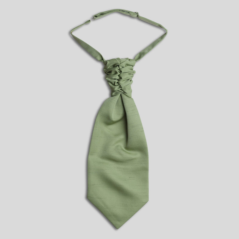 Folkespeare Sage Slub Srunchie Cravat