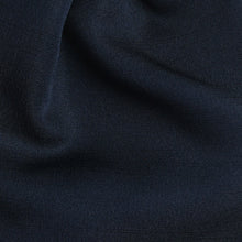Load image into Gallery viewer, Folkespeare Navy Slub Srunchie Cravat Fabric
