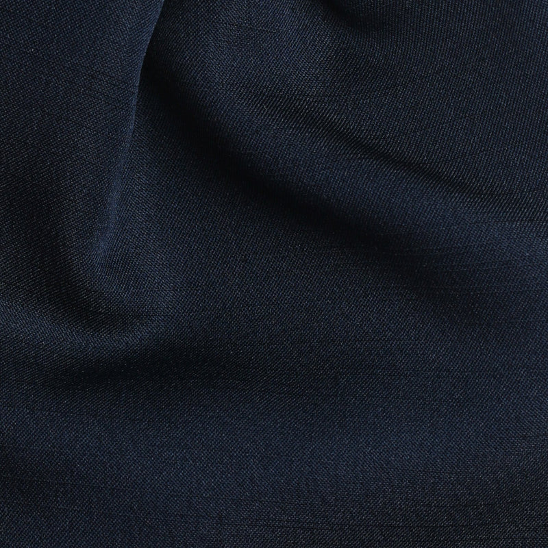 Folkespeare Navy Slub Srunchie Cravat Fabric