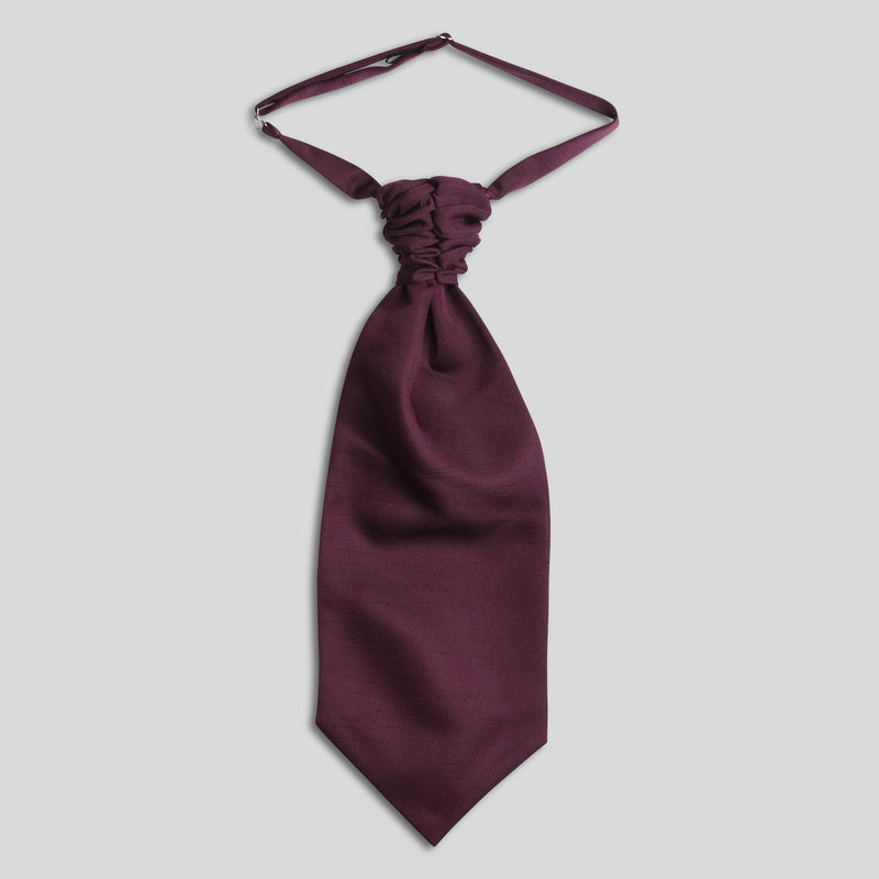 Folkespeare Maroon Slub Scrunchie Cravat