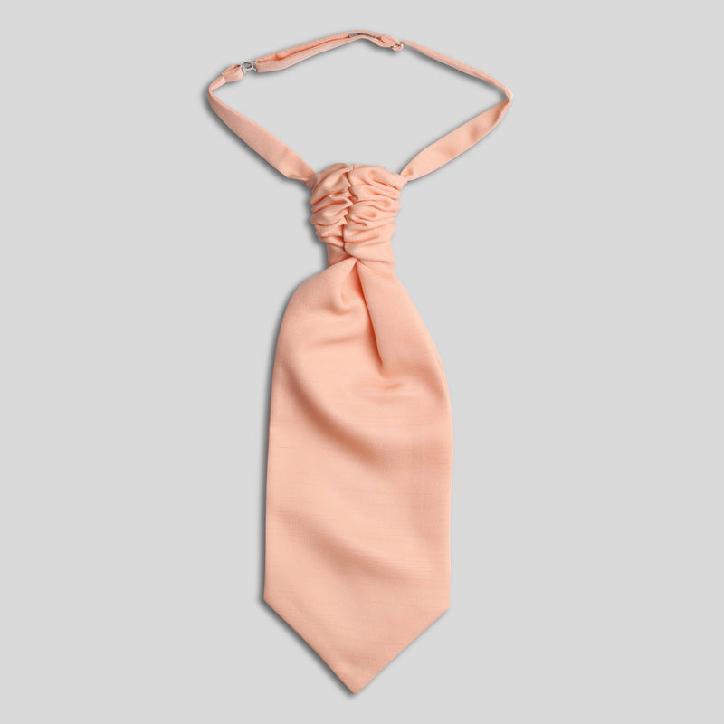 Folkespeare Peach Slub Srunchie Cravat
