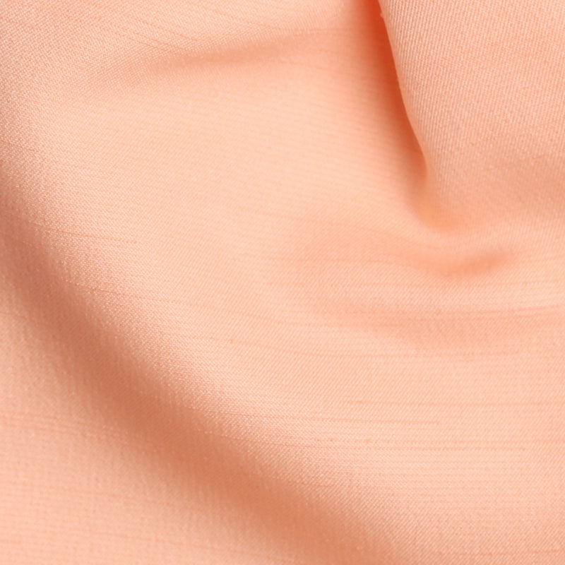 Folkespeare Peach Slub Srunchie Cravat Fabric