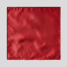 Load image into Gallery viewer, Folkespeare Wine Satin Pocket Square

