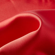 Load image into Gallery viewer, Folkespeare Scarlet Red Satin Pocket Square Fabric
