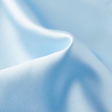 Load image into Gallery viewer, Folkespeare Light Blue Satin Pocket Square Fabric
