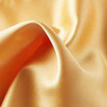 Load image into Gallery viewer, Folkespeare Gold Satin Pocket Square Fabric
