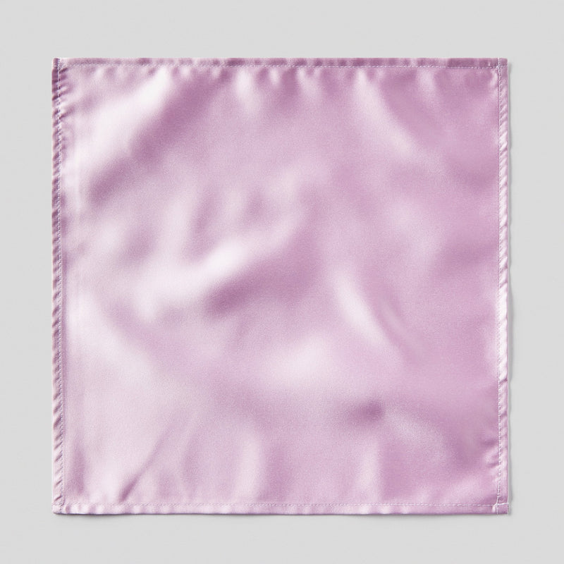 Folkespeare Lavender Satin Pocket Square