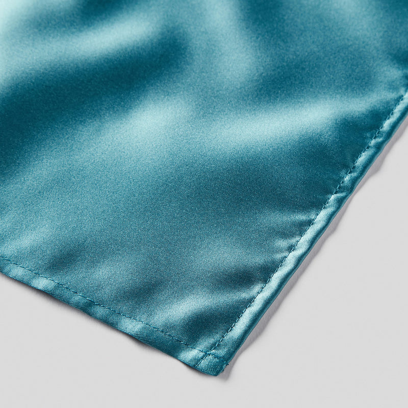 Folkespeare Airforce Satin Pocket Square finishing