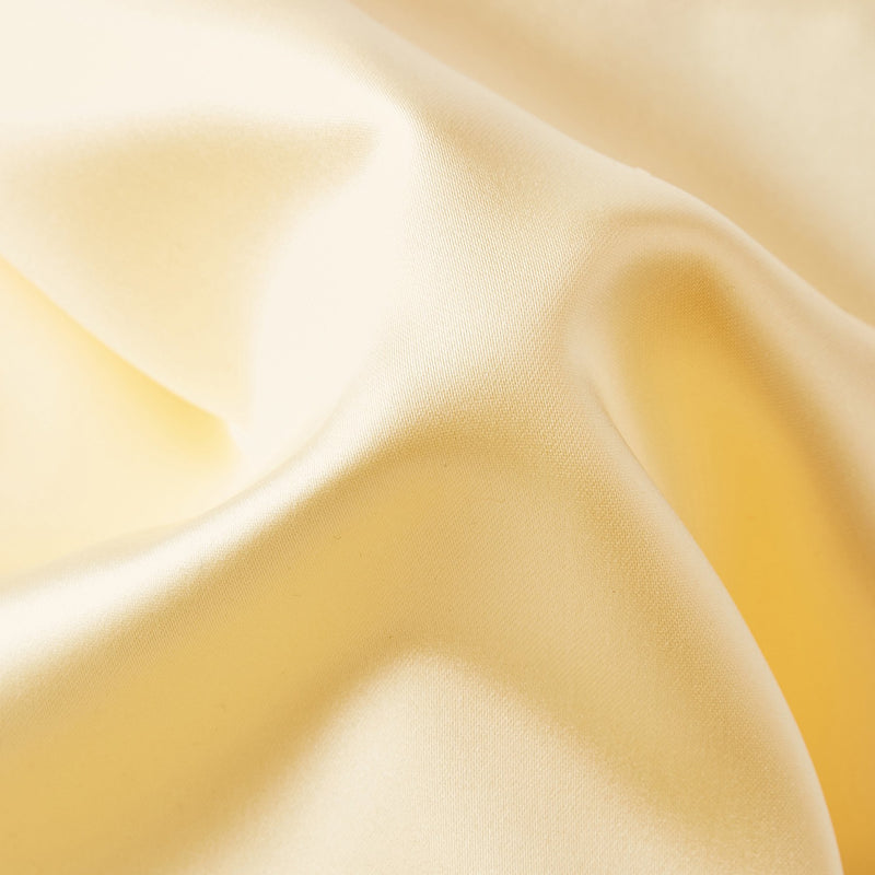 Folkespeare Lemon Satin Pocket Square Fabric