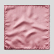 Load image into Gallery viewer, Folkespeare Dusky Pink Satin Pocket Square
