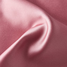 Load image into Gallery viewer, Folkespeare Dusky Pink Satin Pocket Square Fabric
