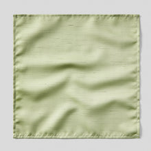 Load image into Gallery viewer, Folkespeare Sage Slub Pocket Square
