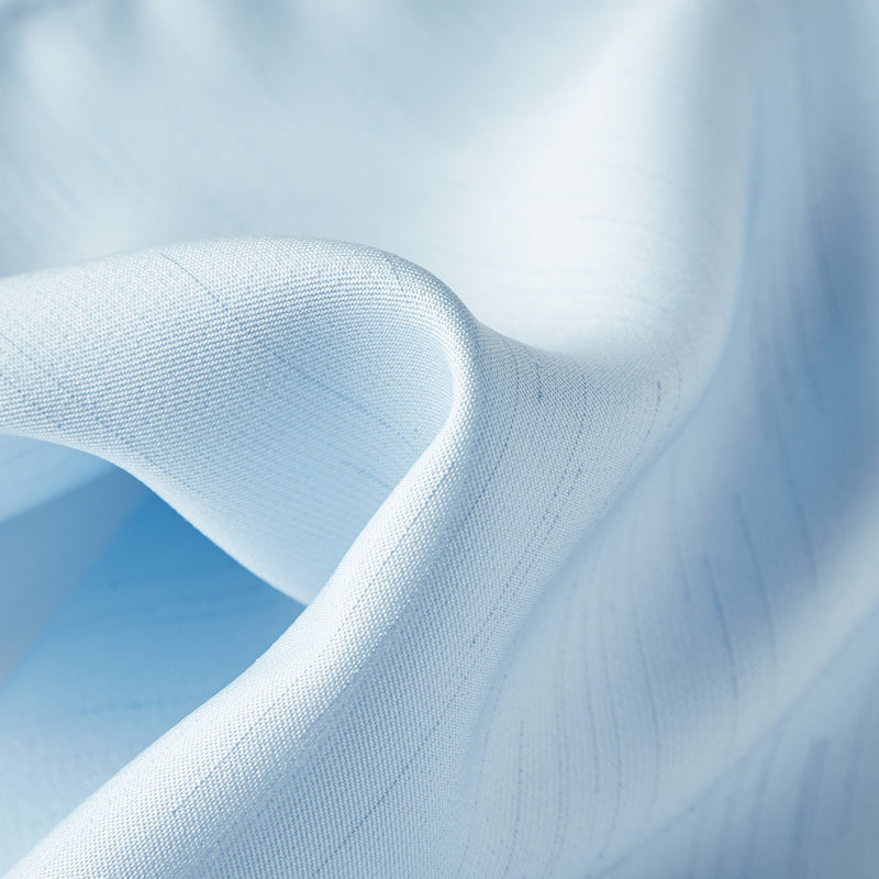 Folkespeare Light Blue Slub Pocket Square Fabric
