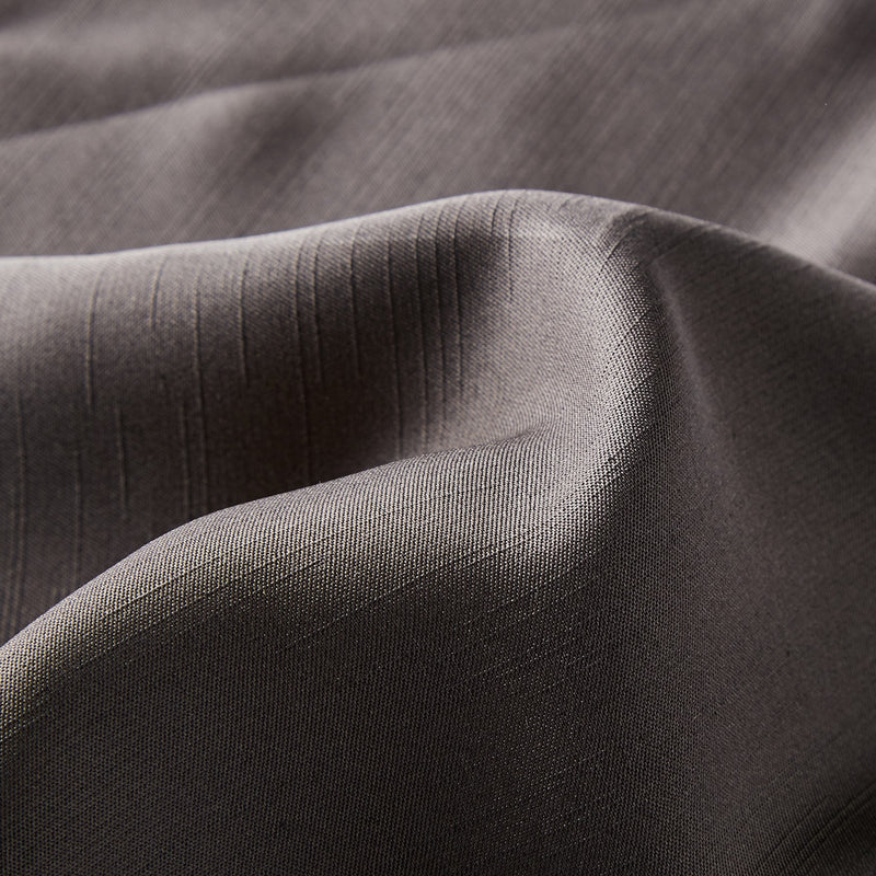 Folkespeare Charcoal Slub Pocket Square Fabric