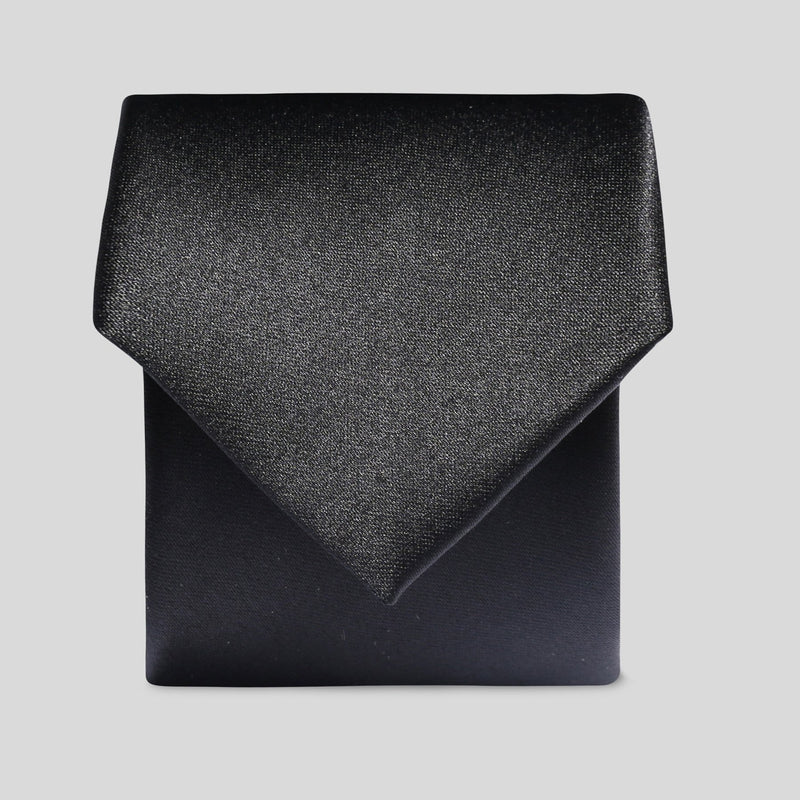 Folkespeare Boys Black Satin Tie