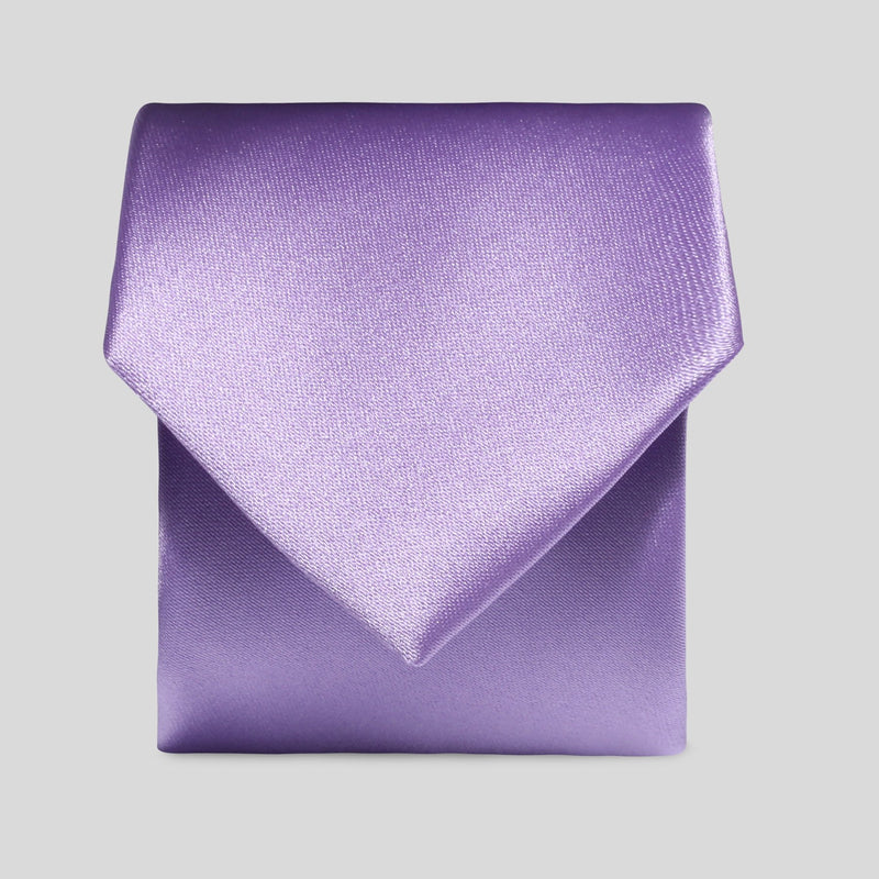 Folkespeare Boys Lilac Satin Tie
