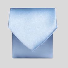 Load image into Gallery viewer, Folkespeare Boys Light Blue Satin Tie
