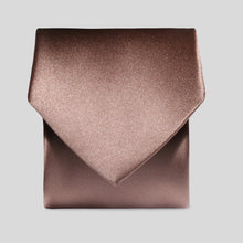 Load image into Gallery viewer, Folkespeare Boys Mid Brown Satin Tie
