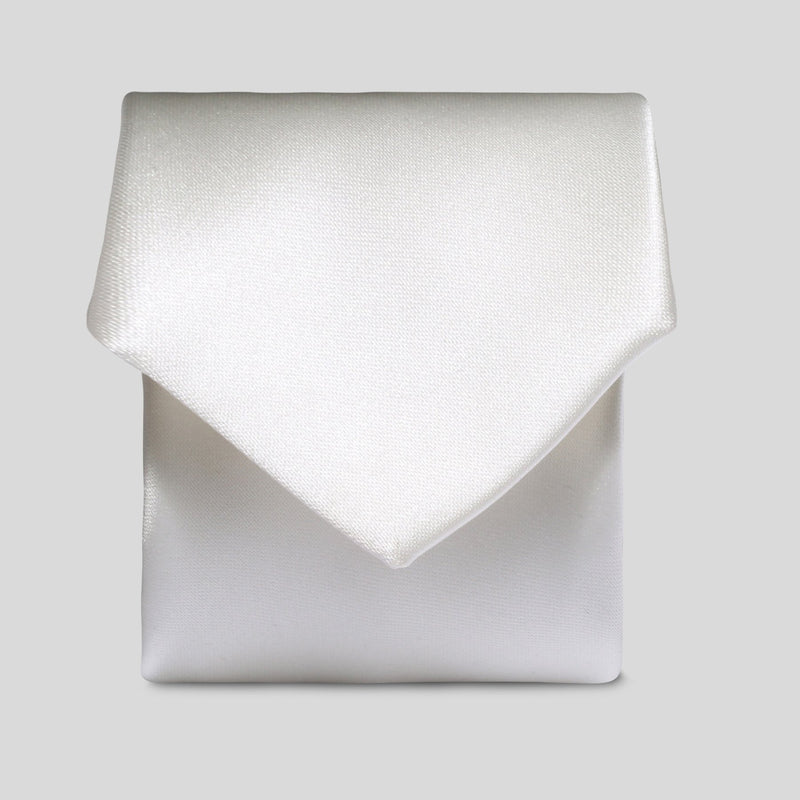 Folkespeare Boys Ivory Satin Tie