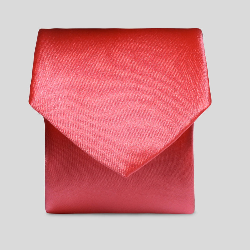 FBA Boys Coral Satin Tie