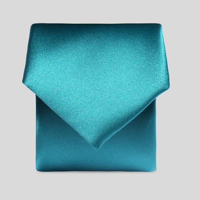 Folkespeare Boys Teal Satin Tie