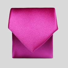 Load image into Gallery viewer, Folkespeare Boys Fuchsia Satin Tie
