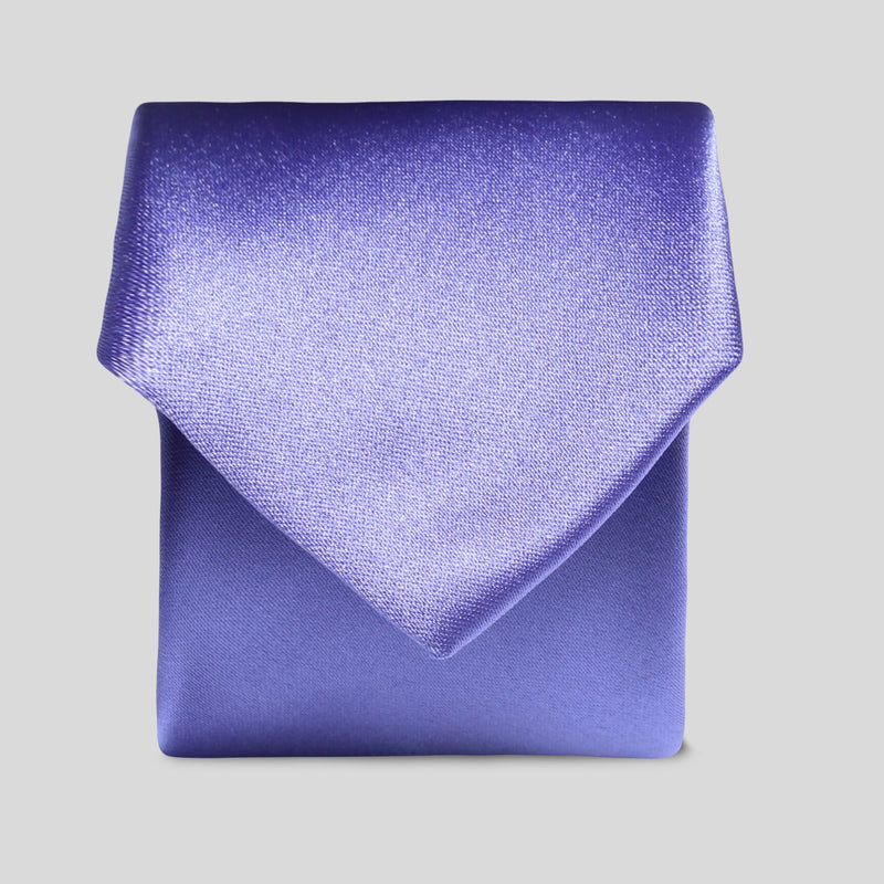 Folkespeare Boys Violet Satin Tie