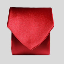 Load image into Gallery viewer, Folkespeare Wine Satin Clip On Tie
